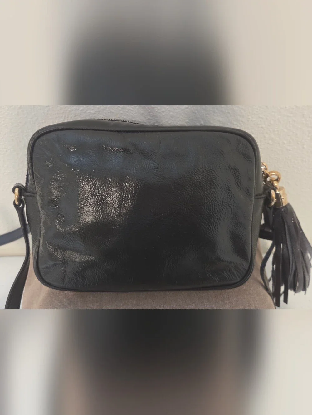 Gucci Soho Disco Patent Leather Crossbody Bag
